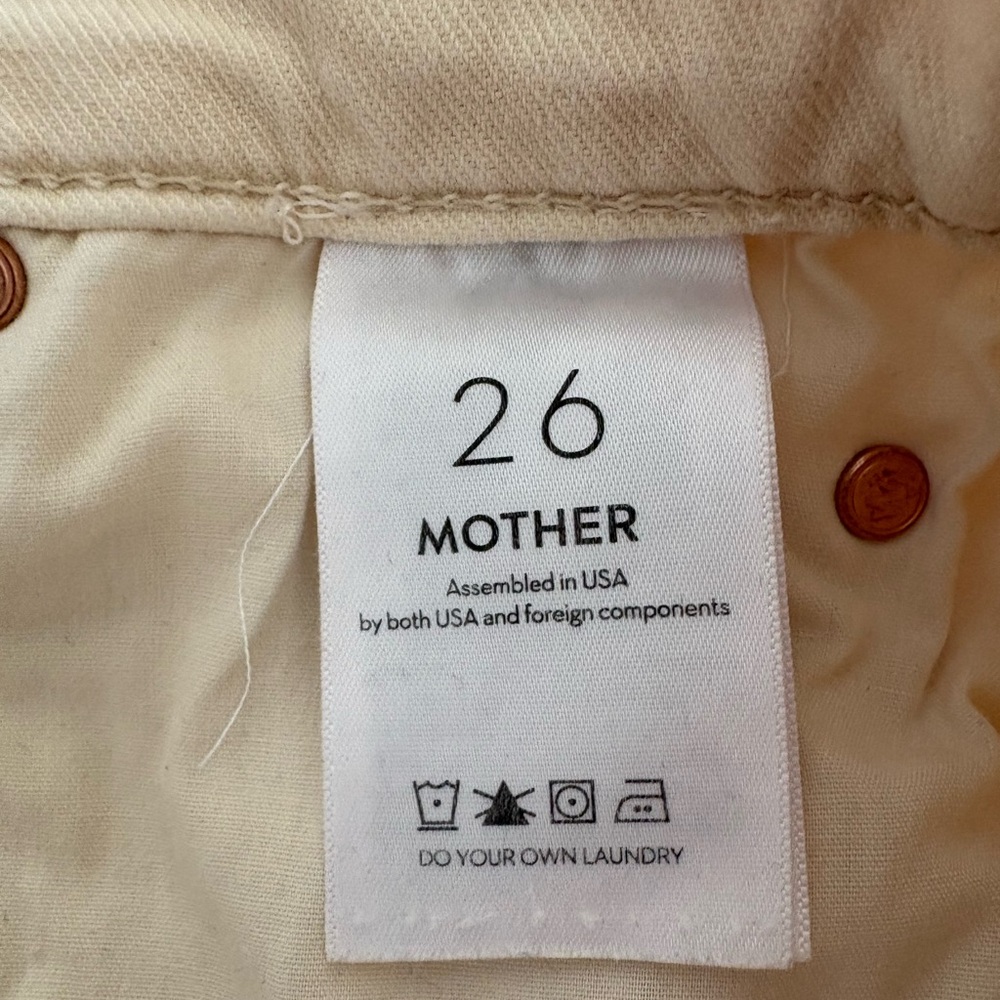 MOTHER Rascal High Waisted, Ankle Fray Jeans - Picture 7 of 8